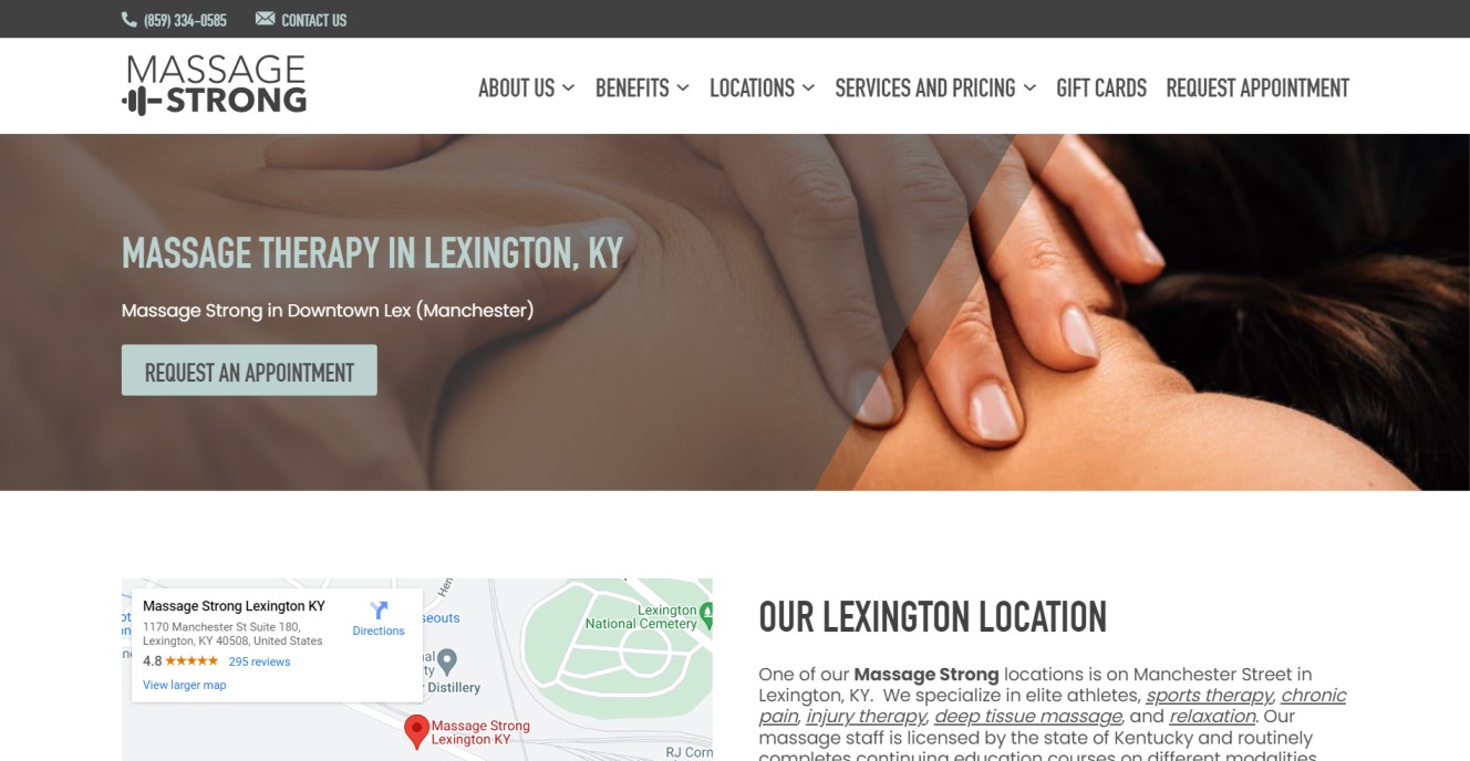 One of the best Massage Therapy in Lexington-Fayette