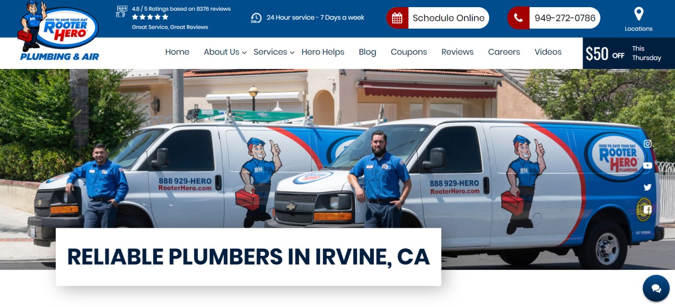 One of the best Plumbers in Irvine