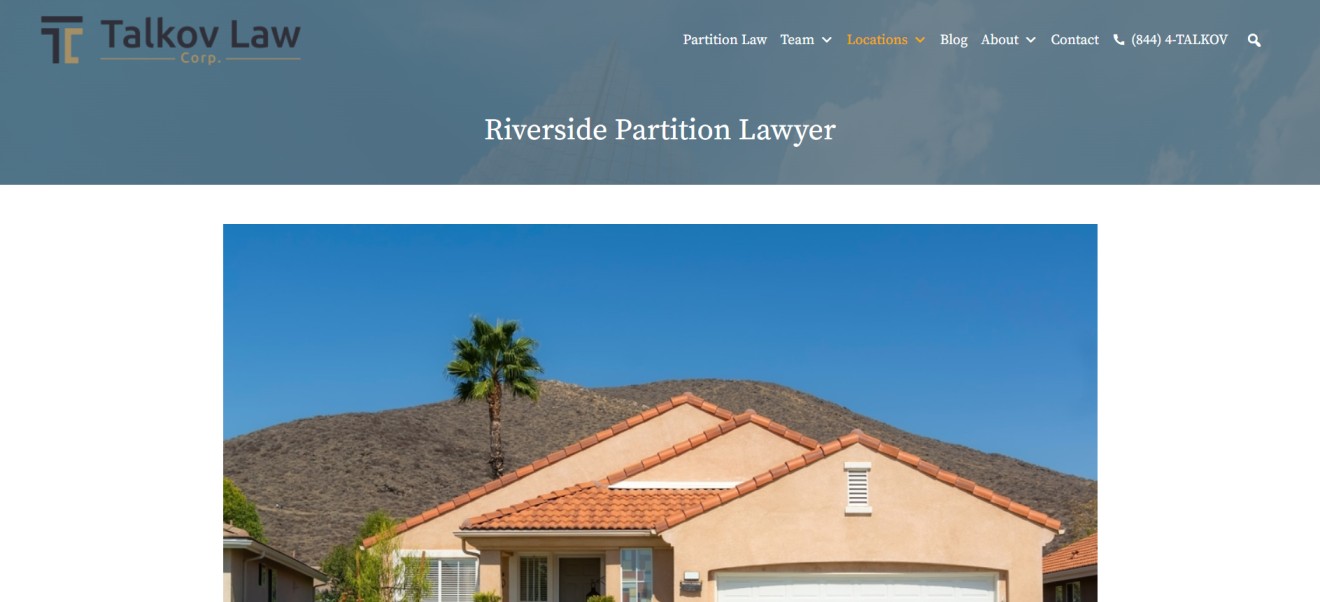 One of the best Property Lawyers in Riverside