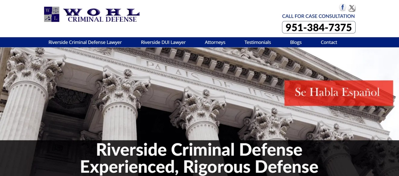 Criminal Lawyers in Riverside